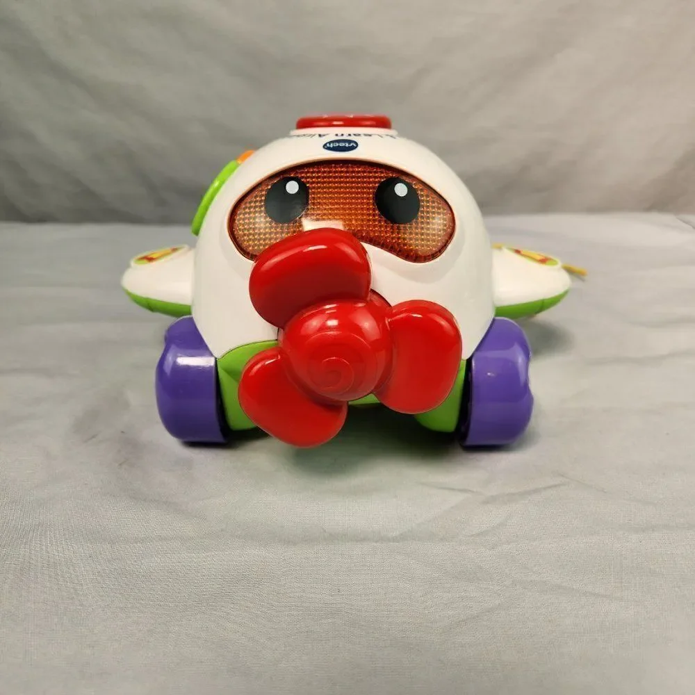 Vtech Fly And Learn Airplane pull toy - Picture 2 of 6